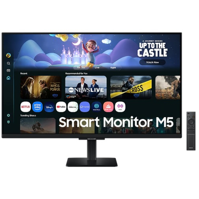 Monitor Smart Samsung M5 27pulgadas LCD FHD VA (1920x1080) HDMIx2/WiFi5/BT5.2 USBx2Altavoz(10W) / Samsung