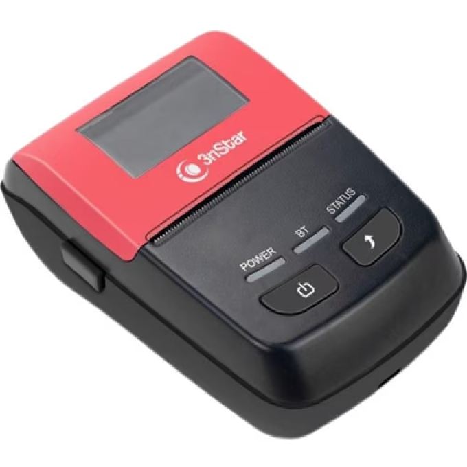 Impresora termica directa 3nStar PPT205 - Monocromo - Negro, Rojo - 203 dpi - 48mm (1.89pulgadas) Ancho de Impresion / 3nStar