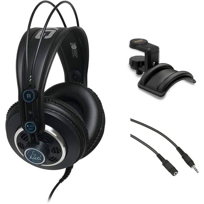 Auriculares de Estudio Profesional AKG K240 MKII Semi-Open 3.5mm Negro / AKG