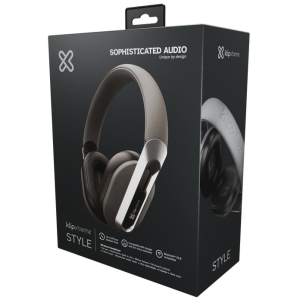 AURICULARES Klip Xtreme - KWH-750GR - Para Home audio / Para Portable electronics / Para Professional audio / Para Cellular phone-Wireless-40Hr Gray color KWH-750GR / Klip Xtreme