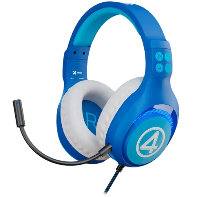 Auriculares con microfono Xtech - Para Computer / Para Game console Wired-Gaming XTH-M566F4 XTH-M566F4 / Xtech