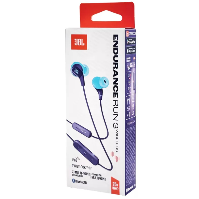 AURICULARES JBL - Endurance Run 3 VIOLETA / JBL