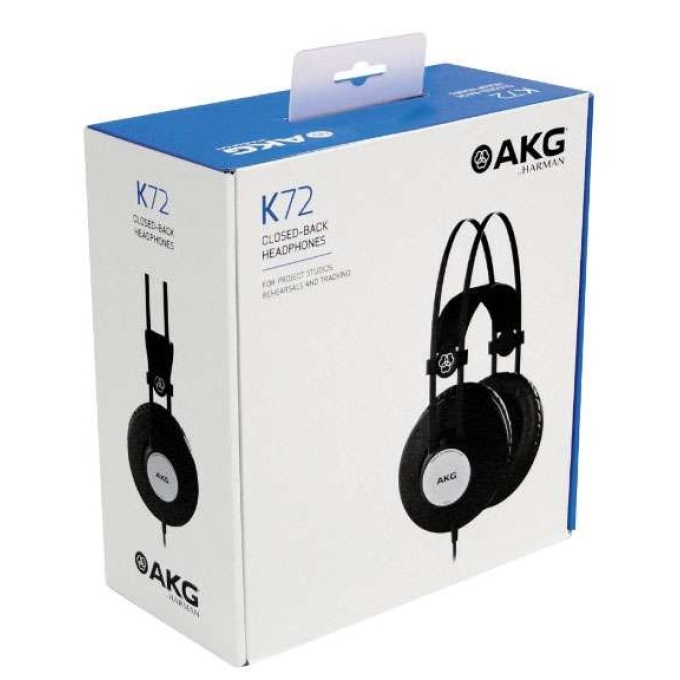 Audifono de Estudio Cerrado AKG K72 3.5mm Negro / AKG