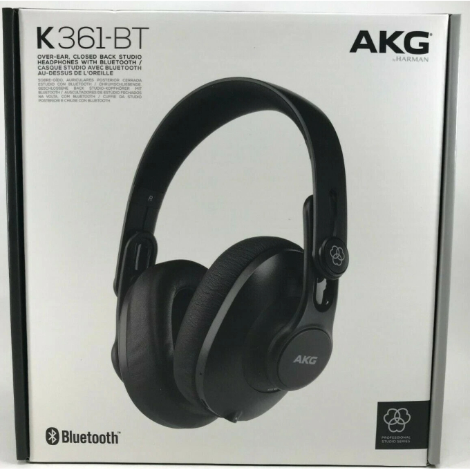 Auriculares para estudio profesional Bluetooth AKG K361 Closed-Back Negro K361BT / AKG