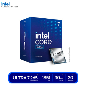 PROCESADOR Intel - Core Ultra 7 265 - 5.3 GHz 20-core-LGA1851 BX80768265