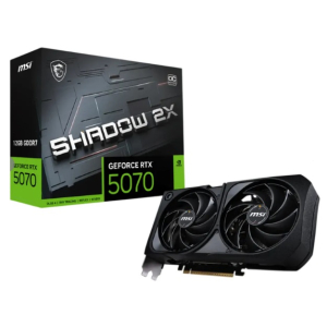 Tarjeta de Video MSI GeForce RTX 5070 Memoria 12GB SHADOW 2X OC - PCI Express NVIDIA-NVIDIA GeForce RTX 5070 8.24142E+11