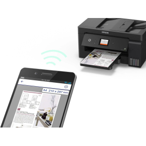 Impresora Epson EcoTank L14150 - Wide format - A3 Plus (330 x 480 mm) hasta 38ppm mono, hasta 24 ppm color, Wi-Fi / USB 2.0 / Ethernet, Duplexador automatico C11CH96301 / Epson