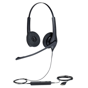 Auricular Jabra BIZ 1500 Duo - - en oreja cableado-USB 1559-0159 / Jabra