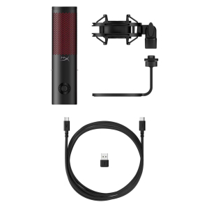 Microfono HyperX QuadCast 2, negro, 872V1AA / HyperX