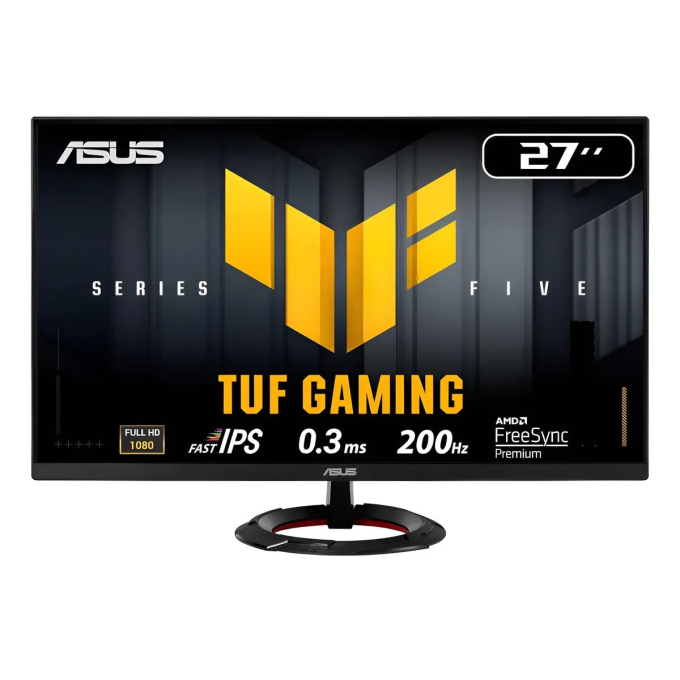 Monitor Asus TUF GAMING Full HD IPS 200HZ 0.3 MS, VG279Q5R / AS-MONITORES