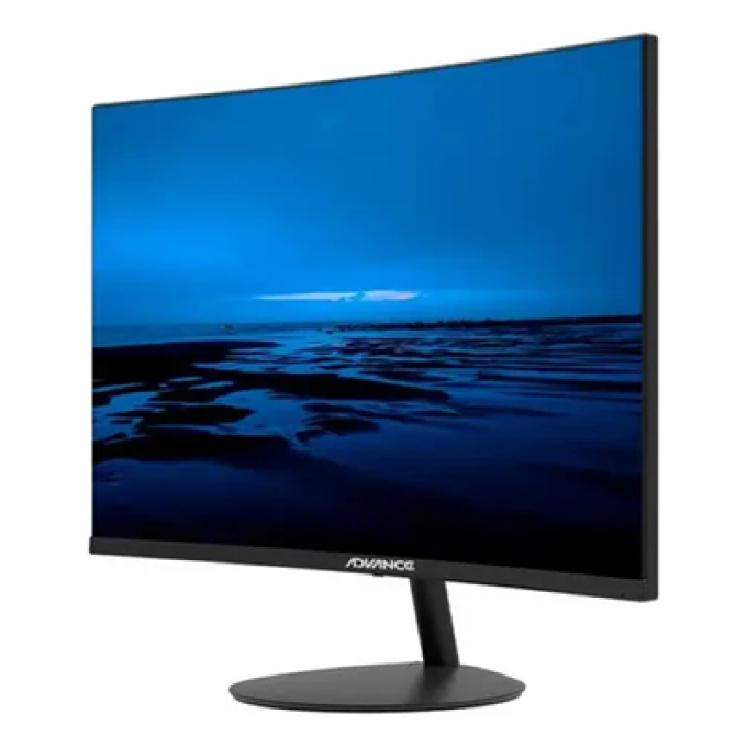 Monitor curvo ADVANCE ADV-2456S, 23.6pulgadas FHD VA, 144Hz, 1ms, HDMI, DP, Audio out, Parlantes / ADVANCE