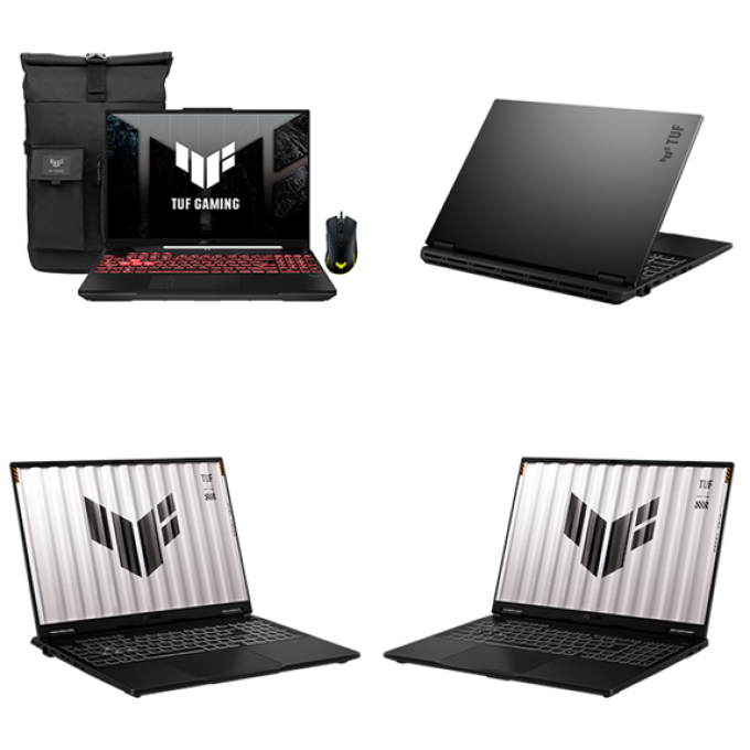 Laptop ASUS TUF F16, Core i7-14650HX 5.2GHz, Memoria RAM 16GB, Disco solido 512Gb, Pantalla 16pulgadas / ASUS