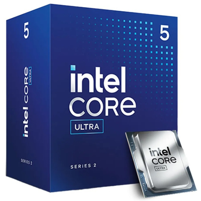 Procesador Intel Core Ultra5 225f Deca-core (10 Core) 4.90GHz - Caja - 20MB Cache L3 - 22MB Cache L2 - Procesamiento de 64 bits - Socket LGA-1851 - No Graficos / Intel