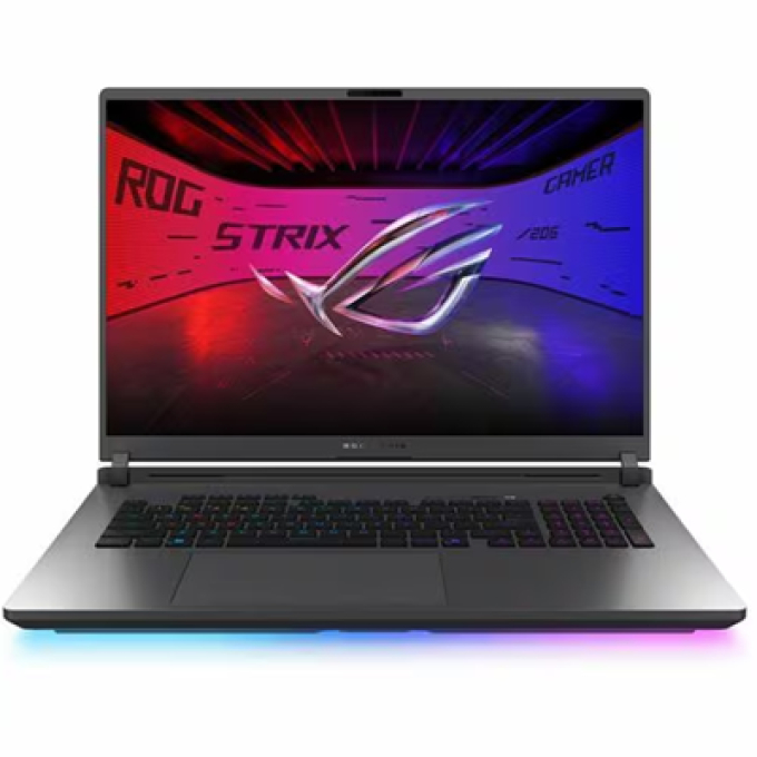 Laptop para videojuegos - Asus ROG Strix G18 G815 G815LR-S9118W 45.7cm (18pulgadas) - 2.5K - 240Hz - Intel Core Ultra 9 275HX - 16GB - 1TB SSD - Intel Chip - 2560 x 1600 - Windows 11 Home - NVIDIA con 12GB - Tecnologia conmutacion en el mismo plano (In-plane Switching, IPS), Nebulosa - Camara Frontal/Camara Web - IEEE 802.11be Estadar LAN sin Cable / Asus
