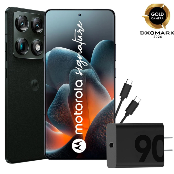 Telefono Celular SmartPhone Motorola Signature, 16Gb RAM, 1Tb Almacenamiento - Android Black - PBAB0023PE / Motorola