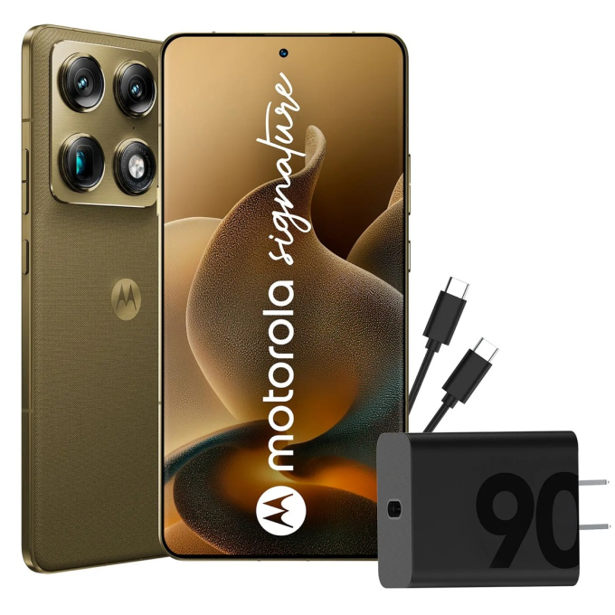 Telefono Celular SmartPhone Motorola SIGNATURE XT2603-2 - 16Gb RAM, 1Tb Almacenamiento - Android Olive - PBAB0047PE / Motorola