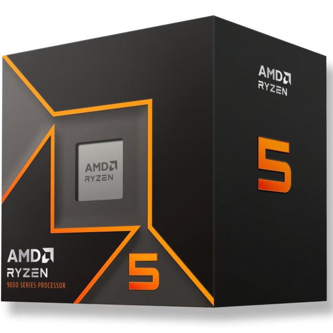 Procesador AMD Ryzen 5 9600 , 6 Core 5.2GHz 32MB AM5 Radeon 100-100000718BOX / AMD