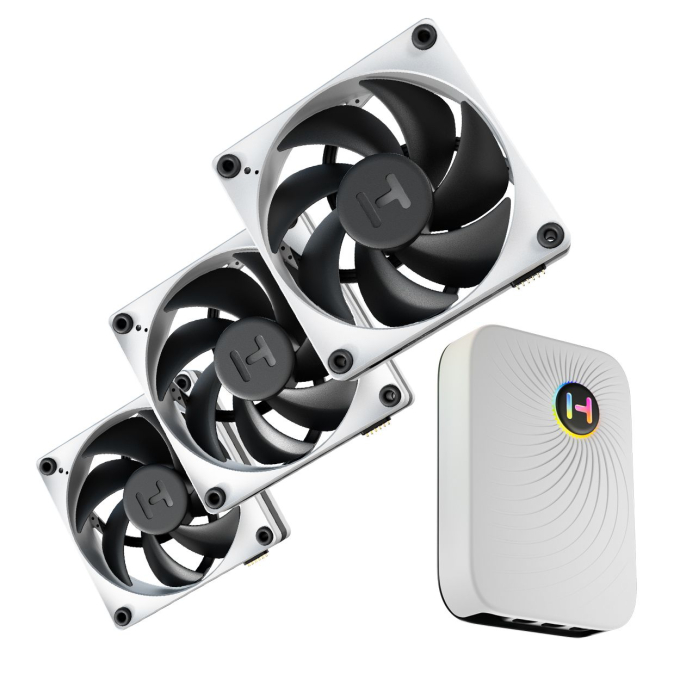Ventilador HYTE THICC FP12 3 IN 1 PACK WITH NP50 FAN-HYTE-FP12-BW-3NP / HW_HYTE