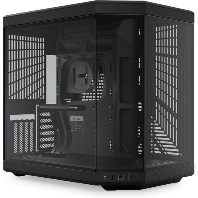 CASE MT HYTE Y70 PITCH BLACK CS-HYTE-Y70-B / HW_HYTE