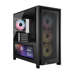 CASE CORSAIR 4000D, Pantalla LCD RS ARGB BLACK CC-9011326-WW