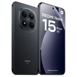 Telefono Celular SmartPhone REDMI NOTE 15 PRO + (PLUS) 5G 12Gb RAM + 512Gb Almacenamiento NEGRO / REDMI