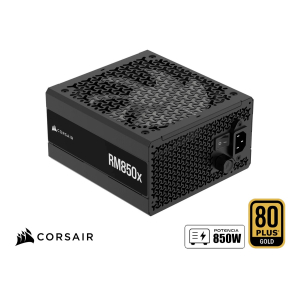Fuente de Poder Corsair RM850x 850W 80+ Gold ATX 3.1, CP-9020270-NA / CORSAIR