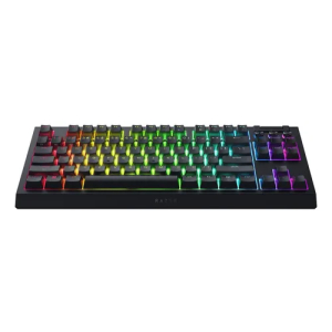 TECLADO RAZER BLACKWIDOW V4 TKL HYPERSPEED WIRELESS/BT MECHANICAL 980H SWITCH ORANGE HOT-SWAP
