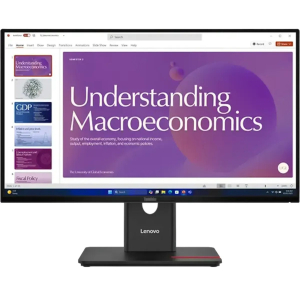 Monitor Lenovo ThinkVision T24D-40, 23.8 1920x1080 WLED IPS HDMI, DP, RJ-45/Raven Black