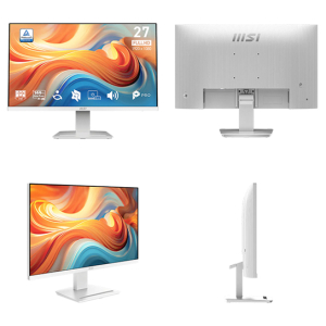 Monitor Plano MSI PRO MP273W E14A, 27 FHD IPS, 144HZ,1MS, HDMI, DP, VGA, Earphone Out