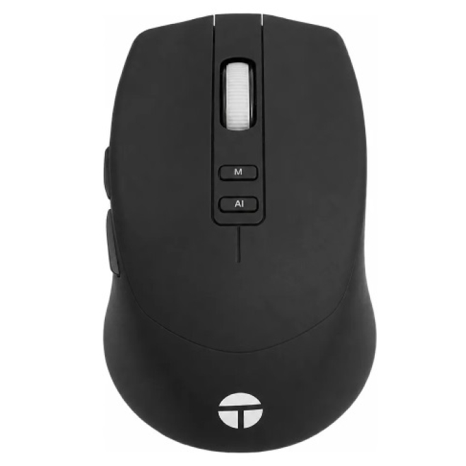 Mouse Inalambrico Teros TE-1249AI, 2.4GHz, 8 botones, IA, DPI 3200, USB, BT / Teros
