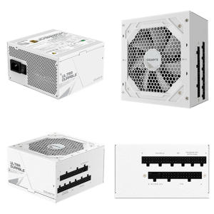 Fuente de alimentacion GIGABYTE UD1000GM PG5 V2 ICE 1000W, 80 PLUS Gold, Formato ATX.