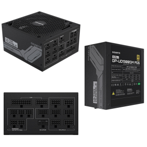 Fuente de alimentacion GIGABYTE GP-UD1300GM P, 1300W, 80 PLUS Gold Certified, Formato ATX.