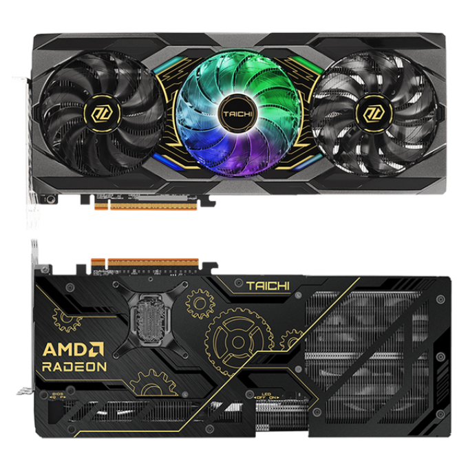 Tarjeta de video ASRock AMD Radeon RX 9070 XT Taichi 16GB OC, 16GB GDDR6, PCI-E 5.0 x16 / ASRock