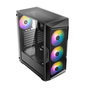 Case Gamer Antec AX61 Elite Mid Tower ARGB con Vidrio Templado, 0-761345-10069-4