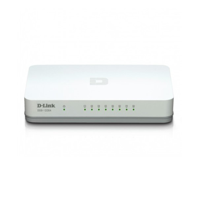 D-LINK DES-1008A/E SWITCH 8-PORT 10/100MBS / D-LINK