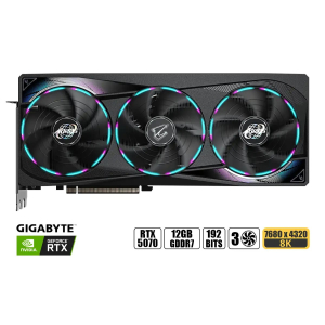 Tarjeta de Video Gigabyte AORUS GeForce RTX 5070 Master 12GB, GV-N5070AORUS M-12GD / GIGABYTE