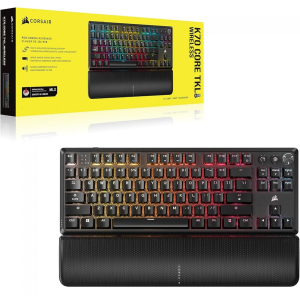 Teclado Mecanico Gaming Corsair K70 Core TKL Wireless RGB, CH-914901E-NA / CORSAIR
