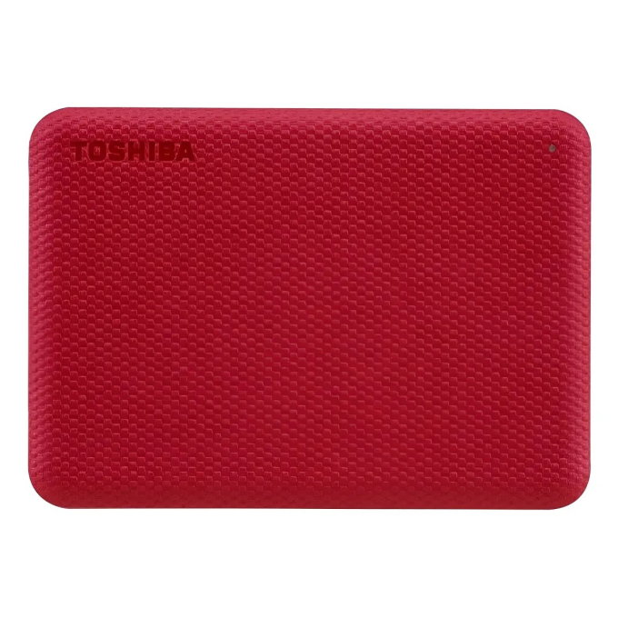 Disco Duro Portatil Toshiba Canvio Advance 2TB USB 3.0 Rojo, HDTCA20XR3AA / Toshiba