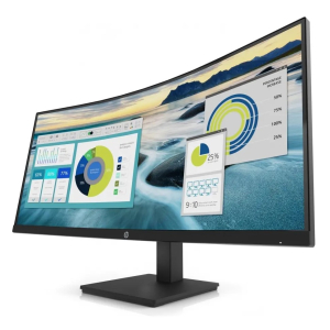 Monitor HP P34hc G4 34 WQHD Curvo 100Hz, VA, USB-C/HDMI/DisplayPort, Compatible con Montura VESA