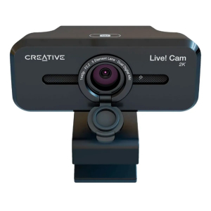 Camara Web Creative Live! Cam Sync V3 2K QHD USB-C Dual Mic Black, 73VF090000000 / CREATIVE
