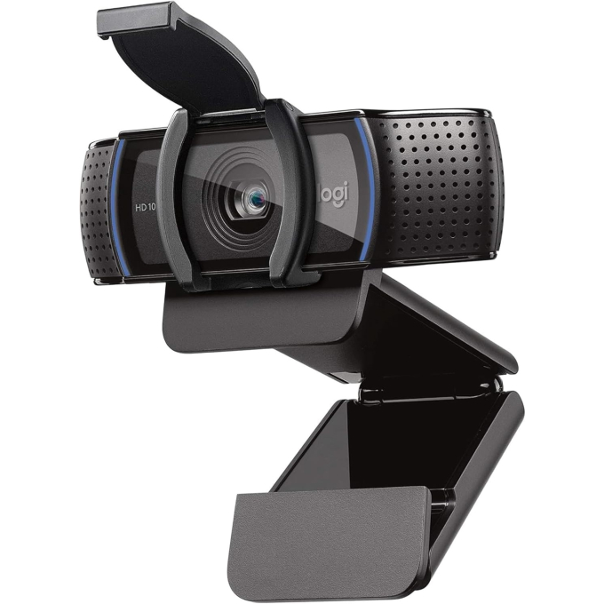 Camara Web Logitech C920e Business Full HD con Tapa de Privacidad Black, 960-001401 / LOGITECH VC