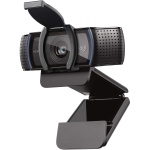Camara Web Logitech C920e Business Full HD con Tapa de Privacidad Black, 960-001401