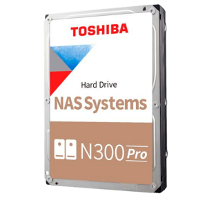 Disco duro Toshiba N300 PRO NAS, 20TB, SATA 6.0Gb/s, 7200rpm, 1024MB Cache, 3.5.