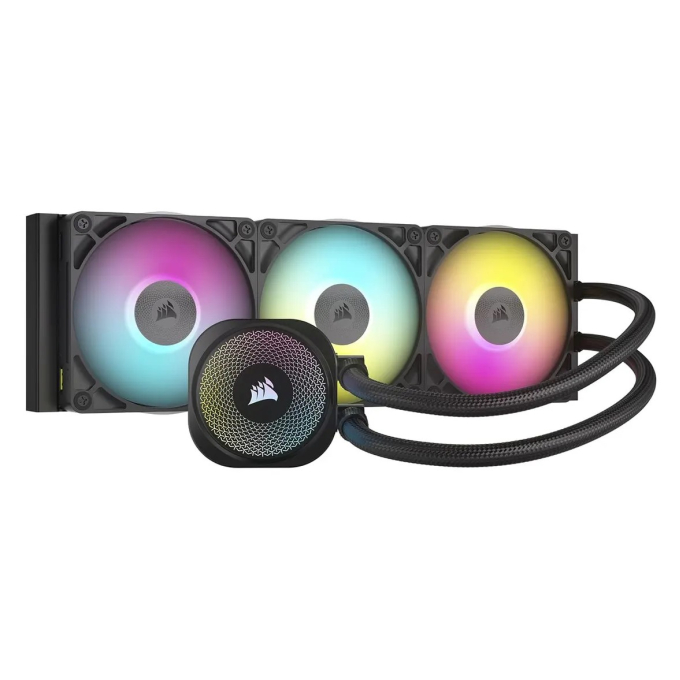 Refrigeracion Liquida Corsair Nautilus 360 RS ARGB Negra con 3 Ventiladores de 120mm / Corsair