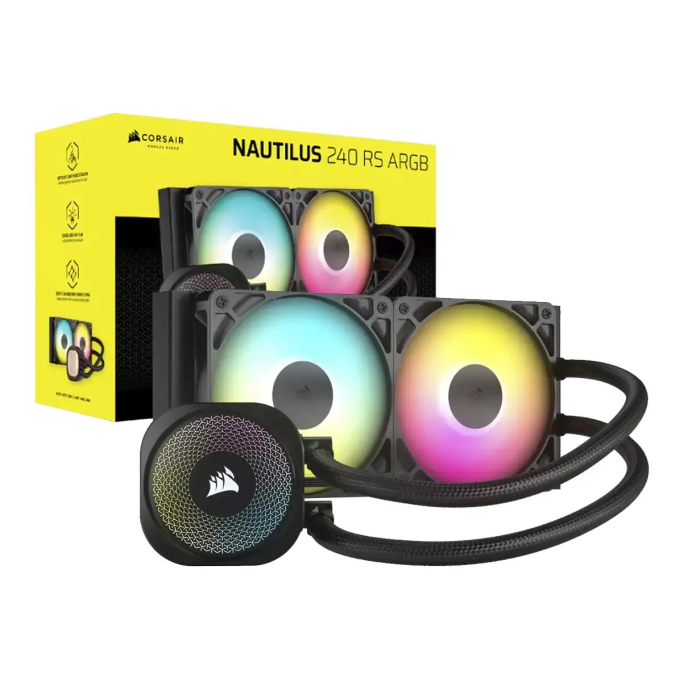 Refrigeracion Liquida Corsair iCUE LINK TITAN 360 RX LCD RGB Negra con Pantalla LCD / Corsair