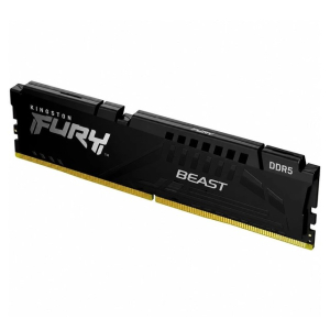 Memoria RAM Kingston FURY Beast 32GB DDR5 6000MHz CL36 DIMM, Toda la vida util Garantia / Kingston