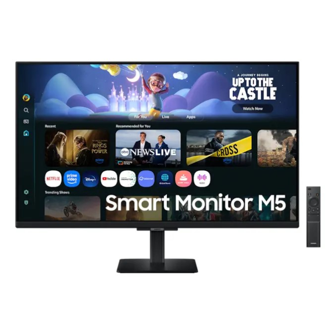 Monitor Smart Samsung M5 S32FM500EL 32pulgadas Full HD VA con Altavoces y Compatible con Montura VESA, 4ms, 60Hz / Samsung