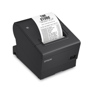 Impresora Termica de Recibos TM-T88VII - Single - station - Conexion: USB + Ethernet + Serial -Monocromo - Negro - Velocidad: 500 mm/s - 180 dpi - No incluye cable USB - Reemplazo de C31CE94061 - Garantia 4 a?os / Epson