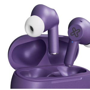 Audifonos inalambricos Klip Xtreme True Wireless KTE-015PR Bluetooth 17Hrs IPX Purple / Klip Xtreme