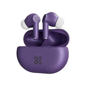 Audifonos inalambricos Klip Xtreme True Wireless KTE-015PR Bluetooth 17Hrs IPX Purple